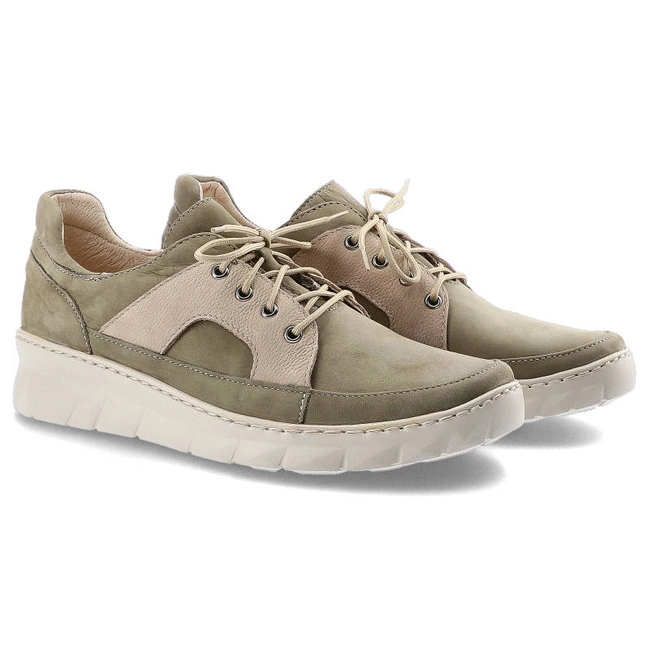 Poltopánky Wasak - 0578 Zielony Nubuk