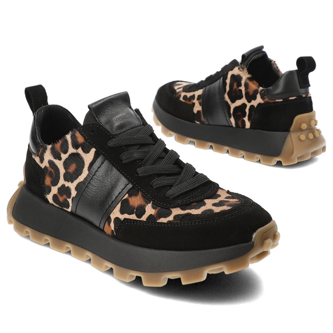 Tenisky Chebello - 4494_-504-034-PSK-S353 Panterka/Czarny