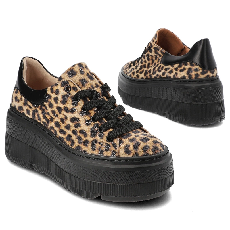 Tenisky Armodo - 806 Pantera Beż/Cz.Lic