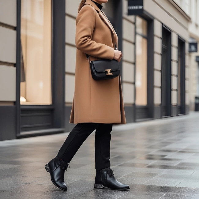 Členkové Topánky ARMODO - 1396 Czarny