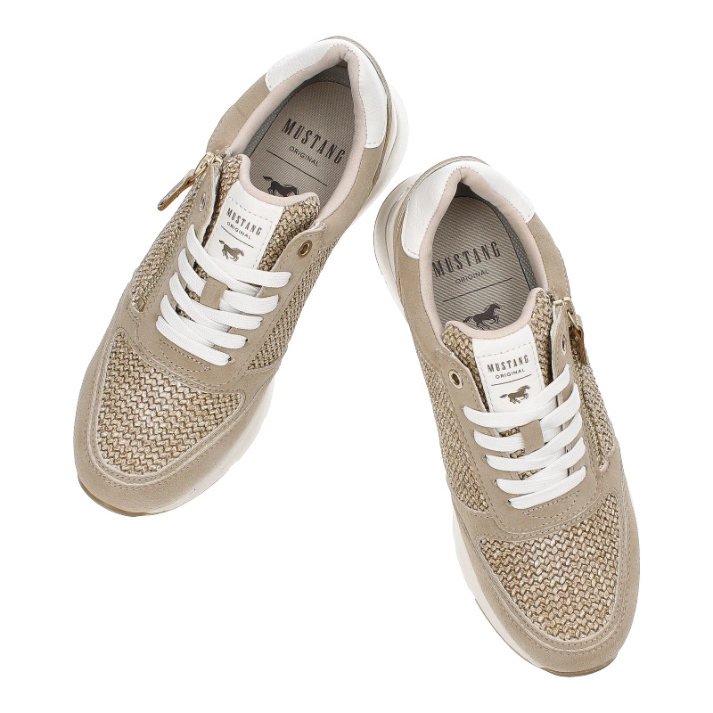 Tenisky Mustang - 1358-316-4 Beige