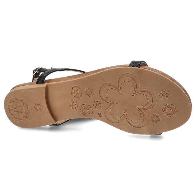 Sandále S.Barski - KV-5541-45 Black