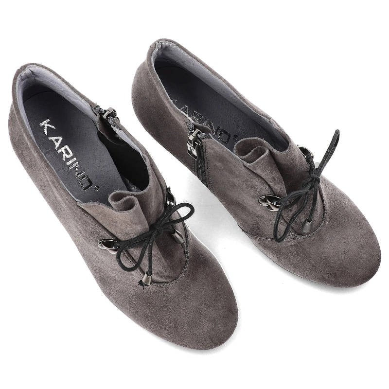 Členkové Topánky Karino - 1850/002-P Szary