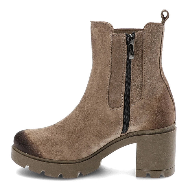 Členkové Topánky Lemar - 60396 W.Taupe+Złoty