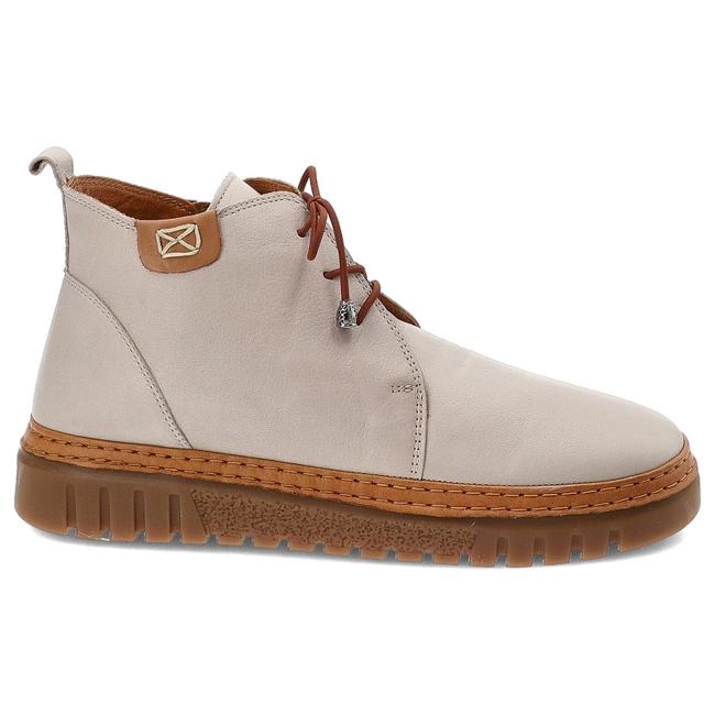 Členkové Topánky Ravini - 743 Silvergrey/Tan