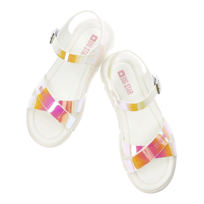 Sandále Big Star - NN374263 Biały