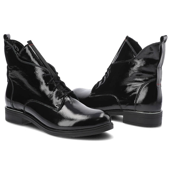 Členkové Topánky Pollonus - 5-1225-013 Czarny Naplak