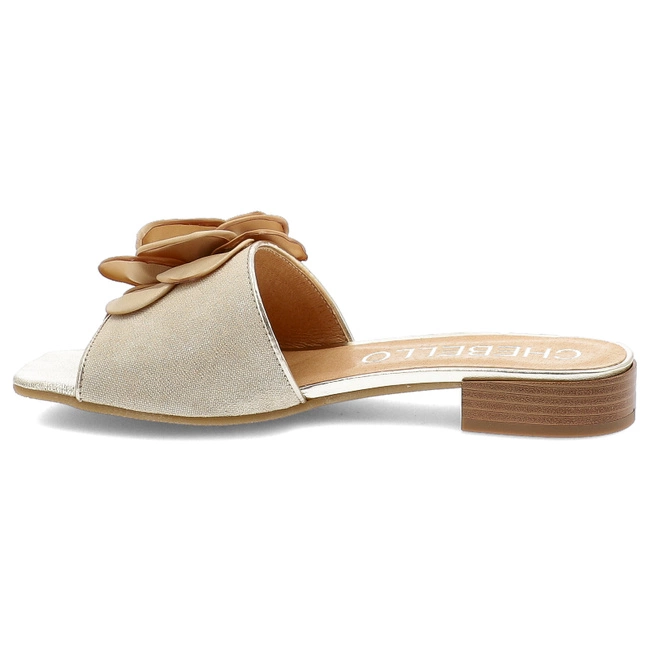 Šľapky CHEBELLO - 4673_-517-000-PSK-S378 Złoty