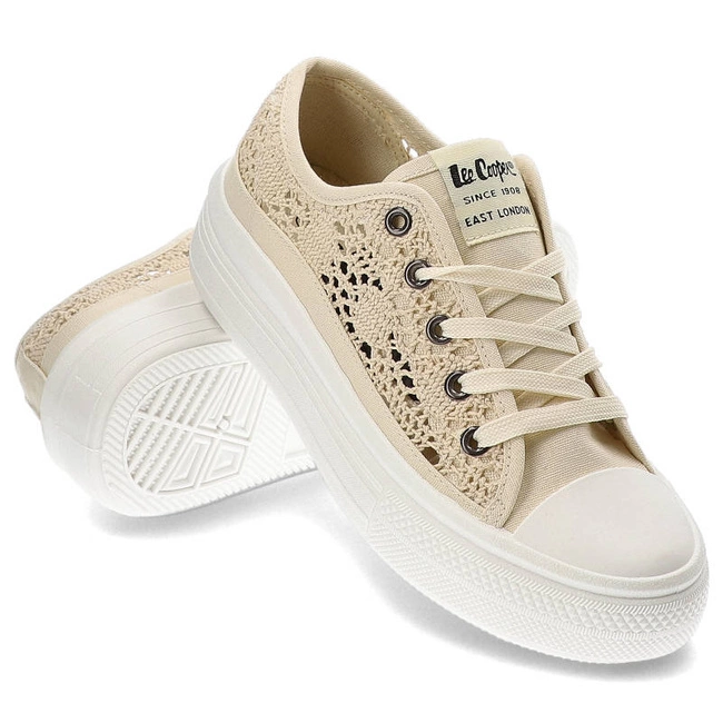 Plátenky Lee Cooper - LCW-23-44-1620L Beige