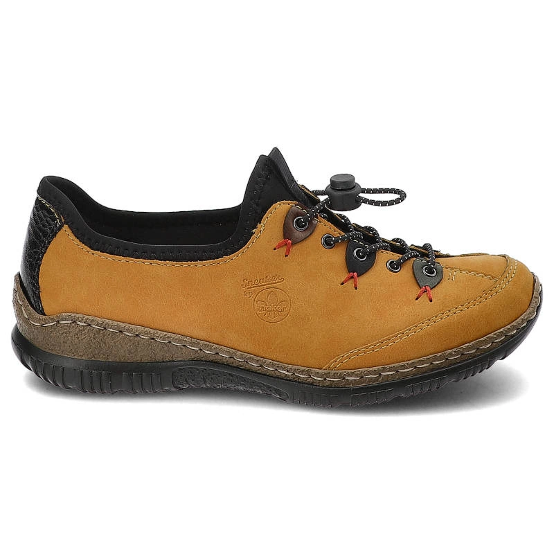 Poltopánky Rieker - N3271-68 Yellow Combination