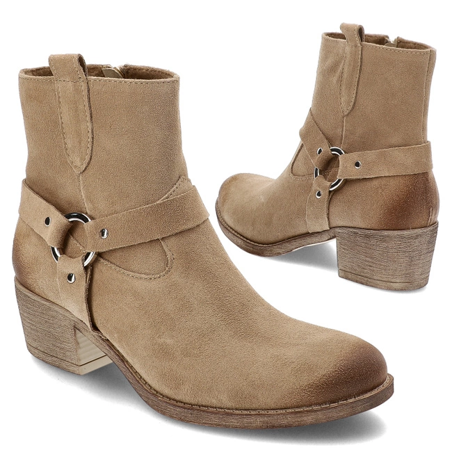 Členkové Topánky Armodo - 60477 W.Cappuccino