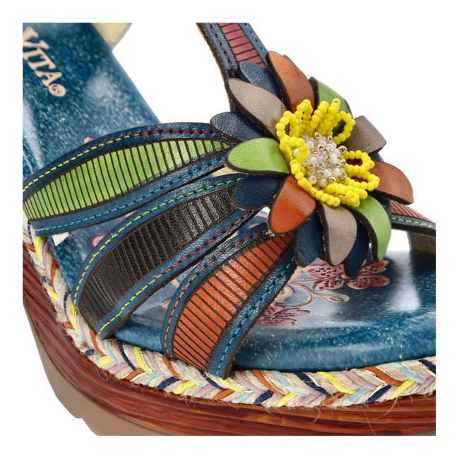 Sandále Laura Vita - Jacao 23 CX266-23 Bleu