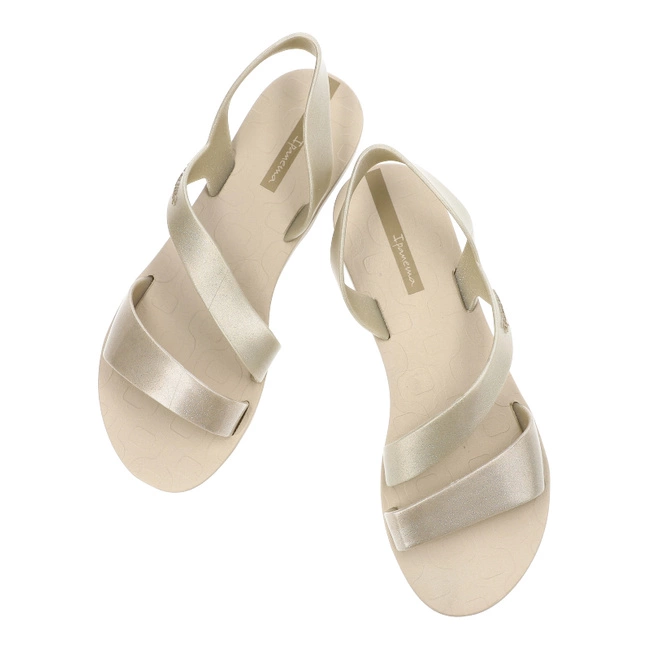 Sandále Ipanema - 82429 Vibe Sandal Fem AJ080 Beige/Glitter Beige
