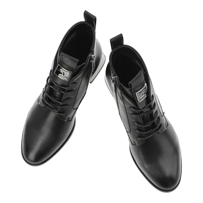 Členkové Topánky VINCEZA - 66805 BK Czarny/Skóra