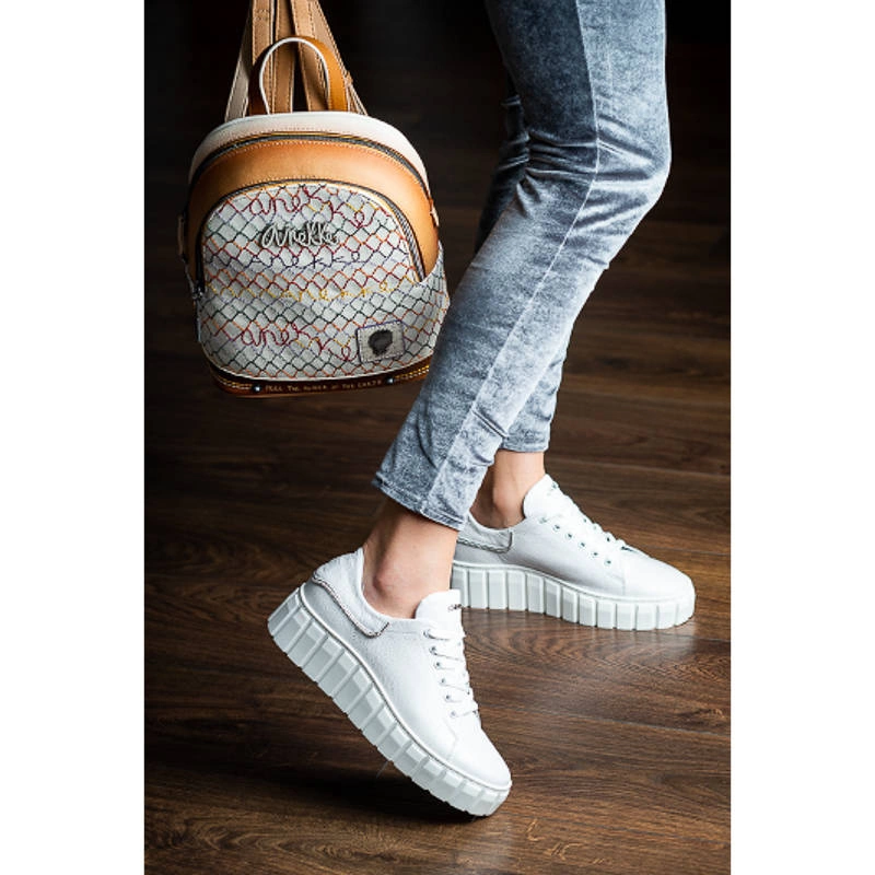 Tenisky Chebello - 4049_-154-000-PSK-S268 Biały