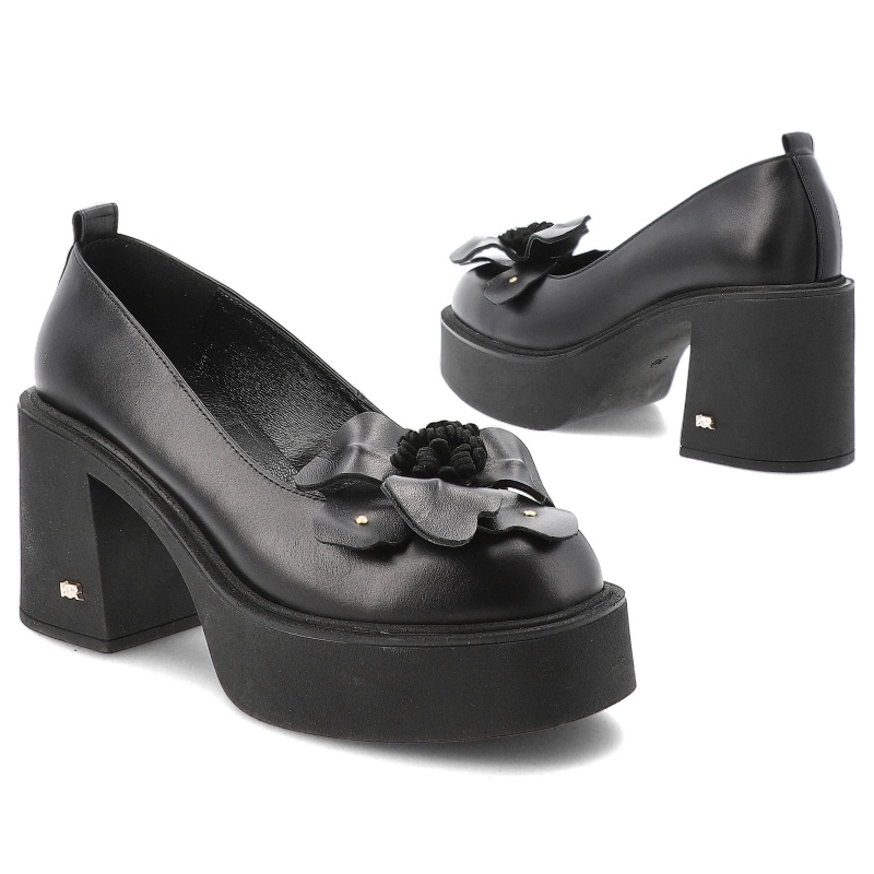 Poltopánky KARINO - 5771/076-P Czarny/Lico