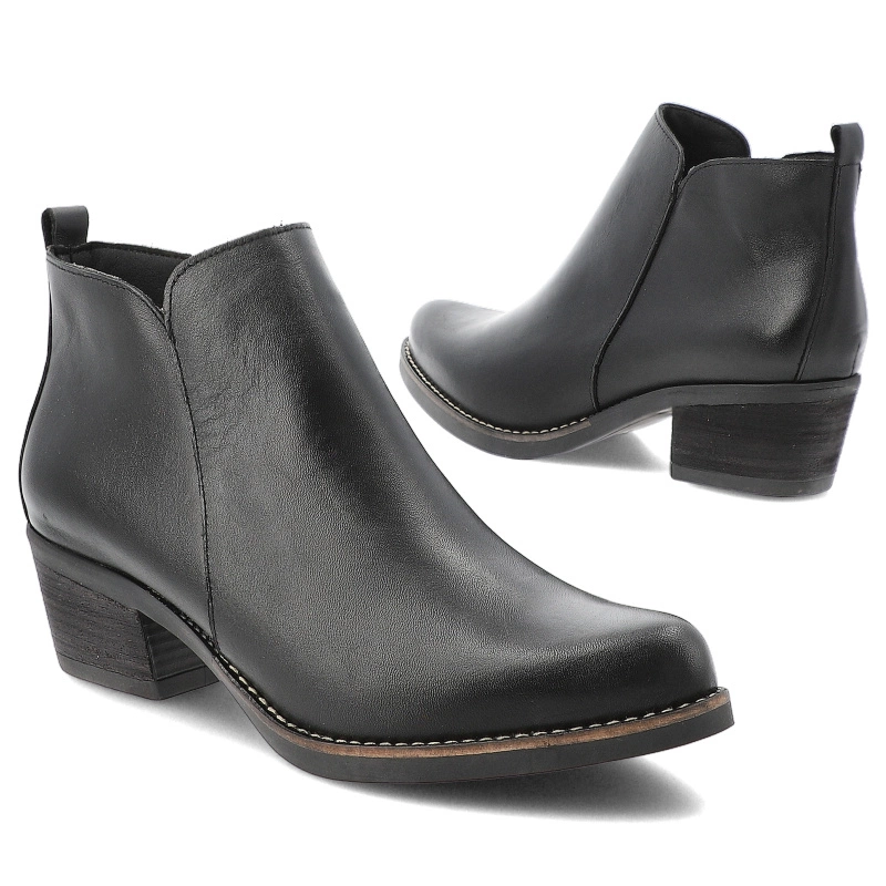 Kovbojky HEE - 25773 Autolucido Negro