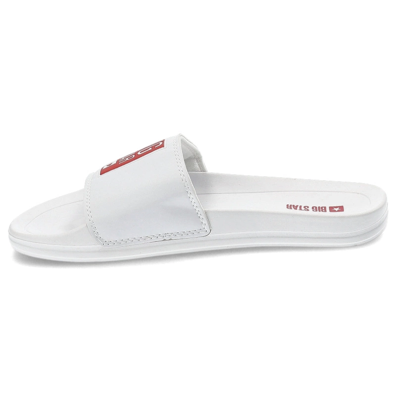 Šľapky Big Star - FF274A365 Biały