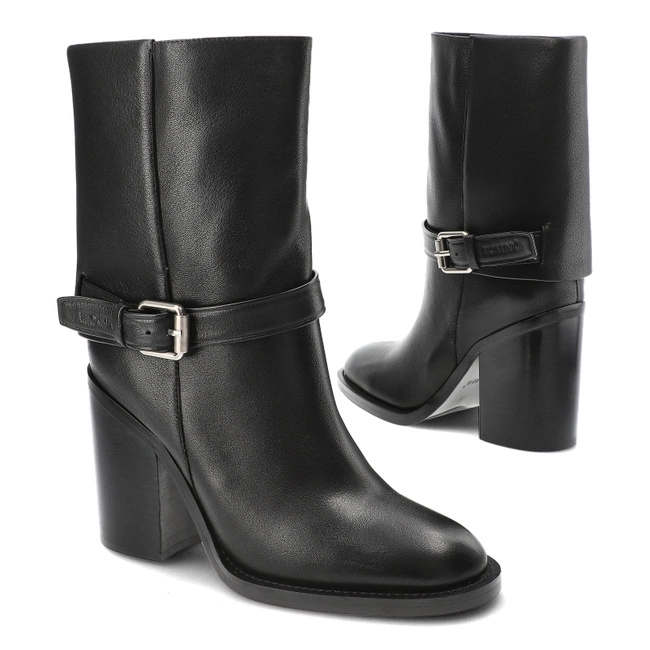 Členkové Topánky Carinii - B9940_-353-000-000-000 Czarny