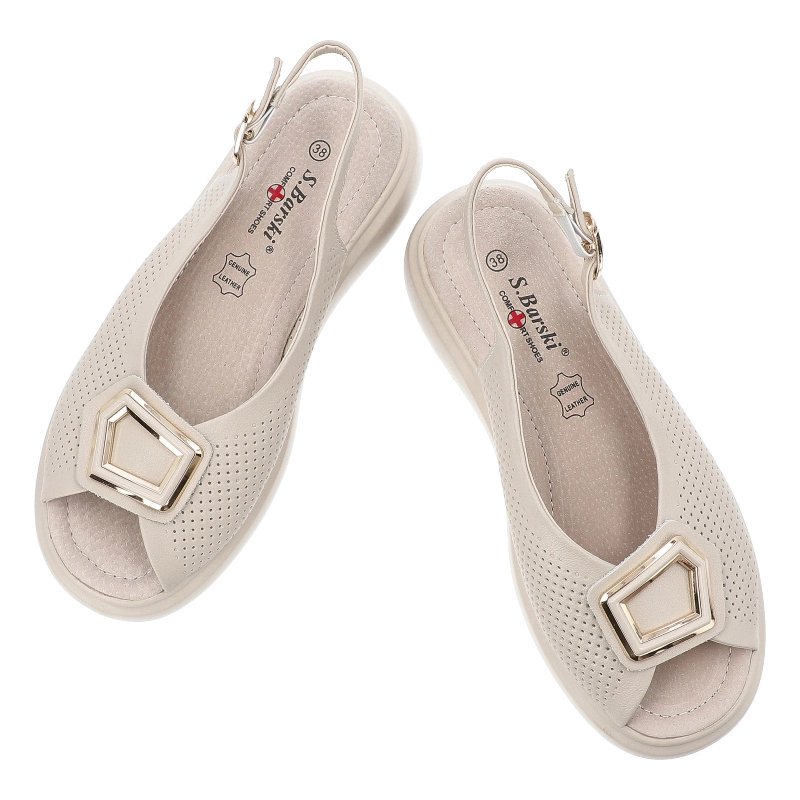 Sandále S.BARSKI - LR51-786 Beige