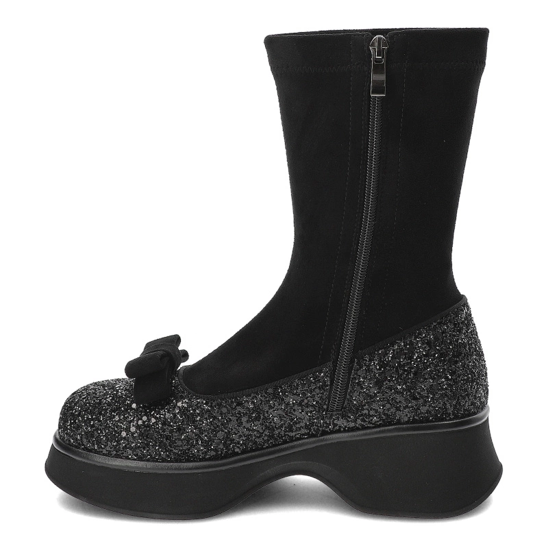 Členkové Topánky Sca'viola - S-288 Black