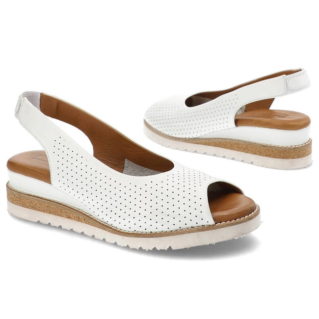 Sandále Artiker - 50C0862 Biały