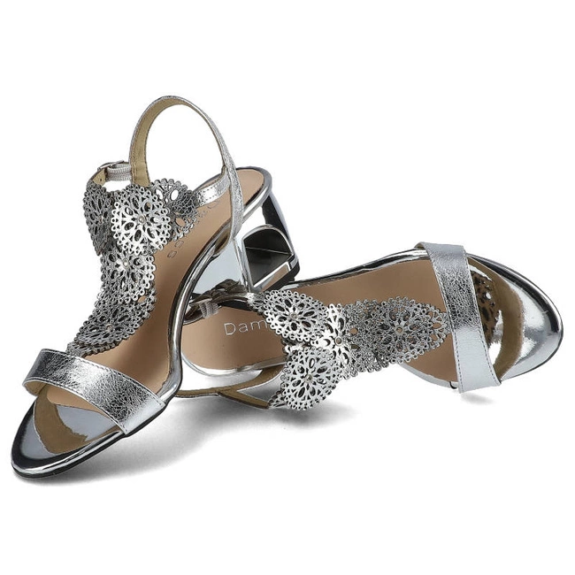 Sandále Damiss - DS-496/8 Srebro Wenus