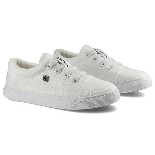 Plátenky Big Star - DD374074 Biały