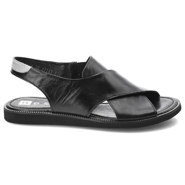 Sandále Nessi - 19560 Czarny