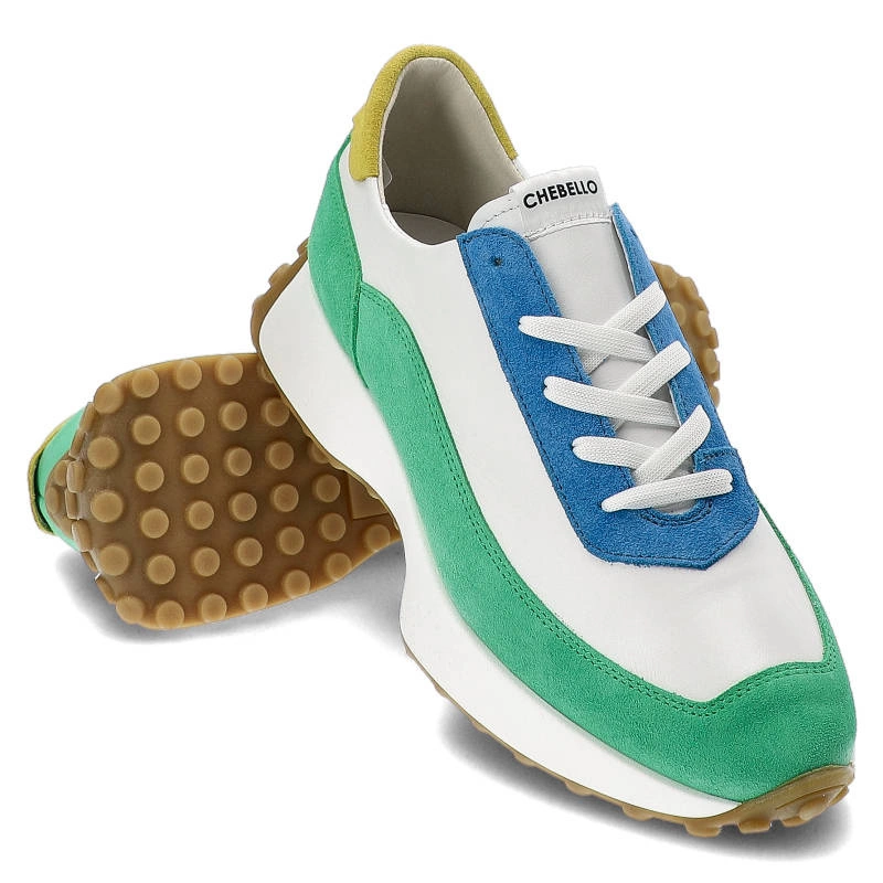 Tenisky Chebello - 3081_-059-148-140-S256 Biały