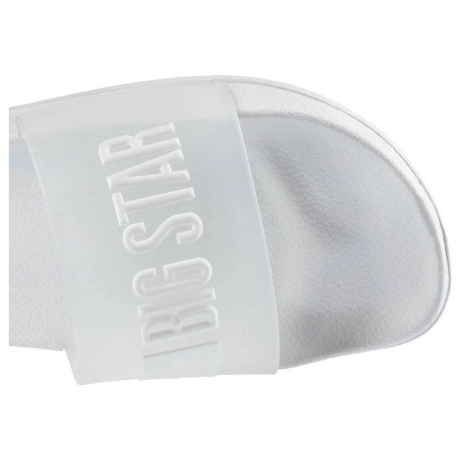 Šľapky Big Star - FF274A199 101 Biały