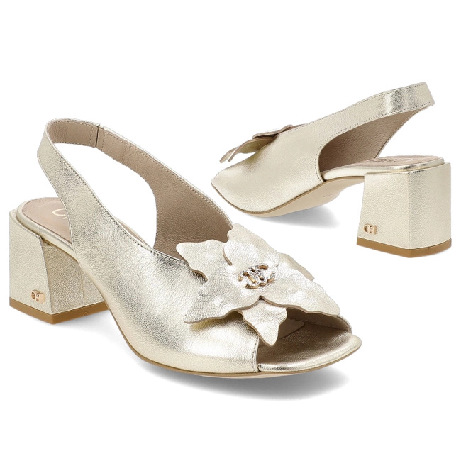 Sandále CHEBELLO - 4385/K_-046-000-PSK-S182 Złoty