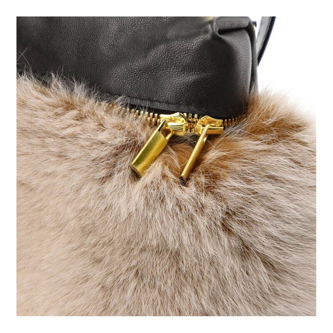 Kabelka Luka-Pelli - T32-2 Z Naturalnym Futrem Z Lisa