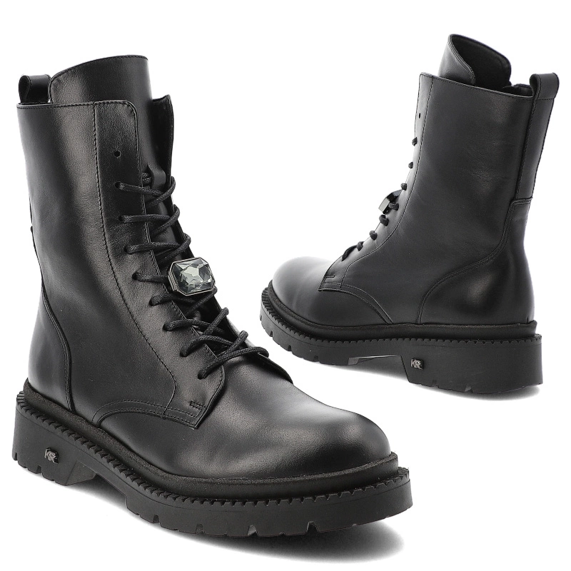 Členkové Topánky KARINO - 4841/076-F Czarny/Lico