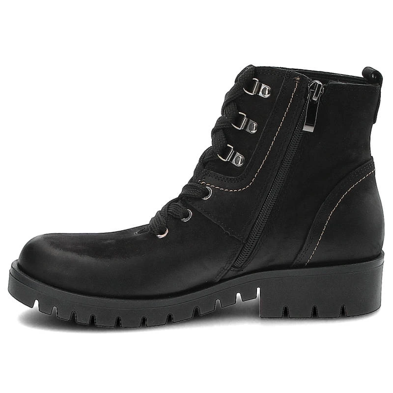 Členkové Topánky Gamis - 3524 Czarny Nubuk