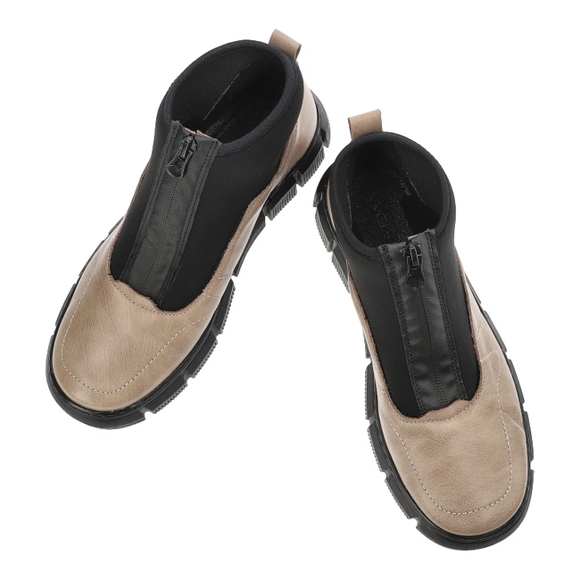 Členkové Topánky Wasak - 0726 Cappucino