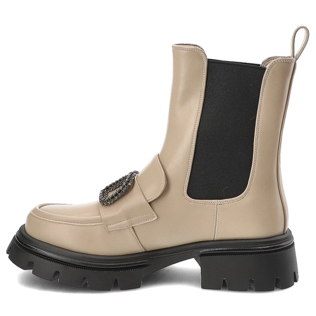 Členkové Topánky S.Barski - MR880-072 Beige