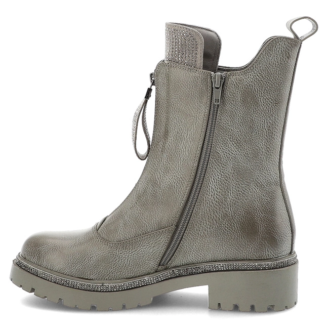 Členkové Topánky MENBUR - 25930 0090 Gris Perla/Pearl Grey