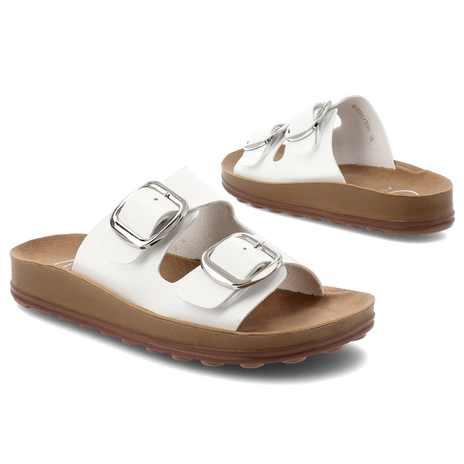 Šľapky FILIPPO - DK6892/25 WH Biały