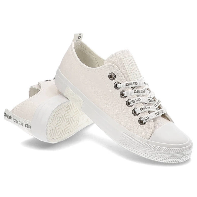 Plátenky Big Star - KK274105 Biały