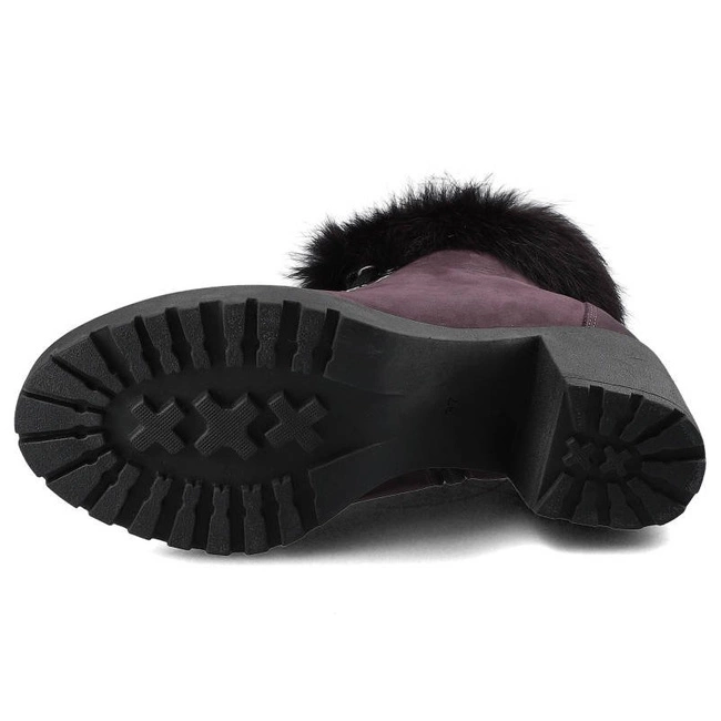 Členkové Topánky Lemar - 60178 S.Burgund/Królik