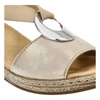 Sandále Rieker - 624H6-60 Beige
