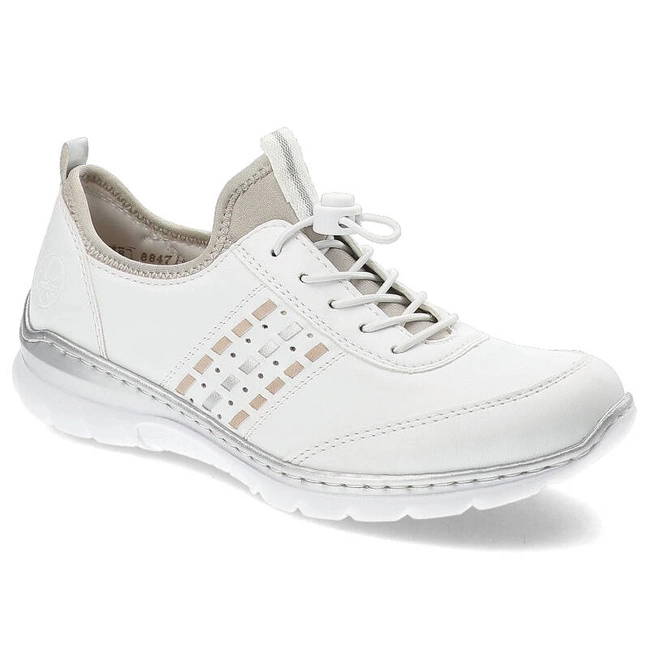 Poltopánky Rieker - L3259-80 White