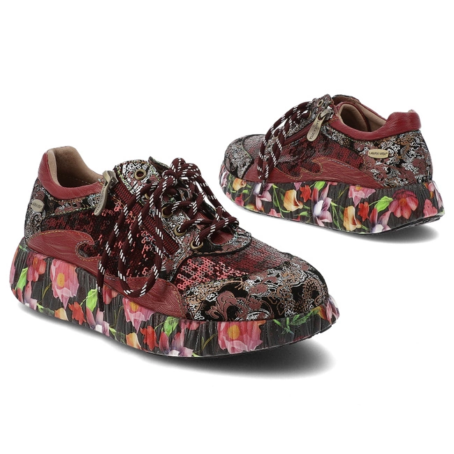 Tenisky LAURA VITA - Nikito 09 SO26803-9BS Wine