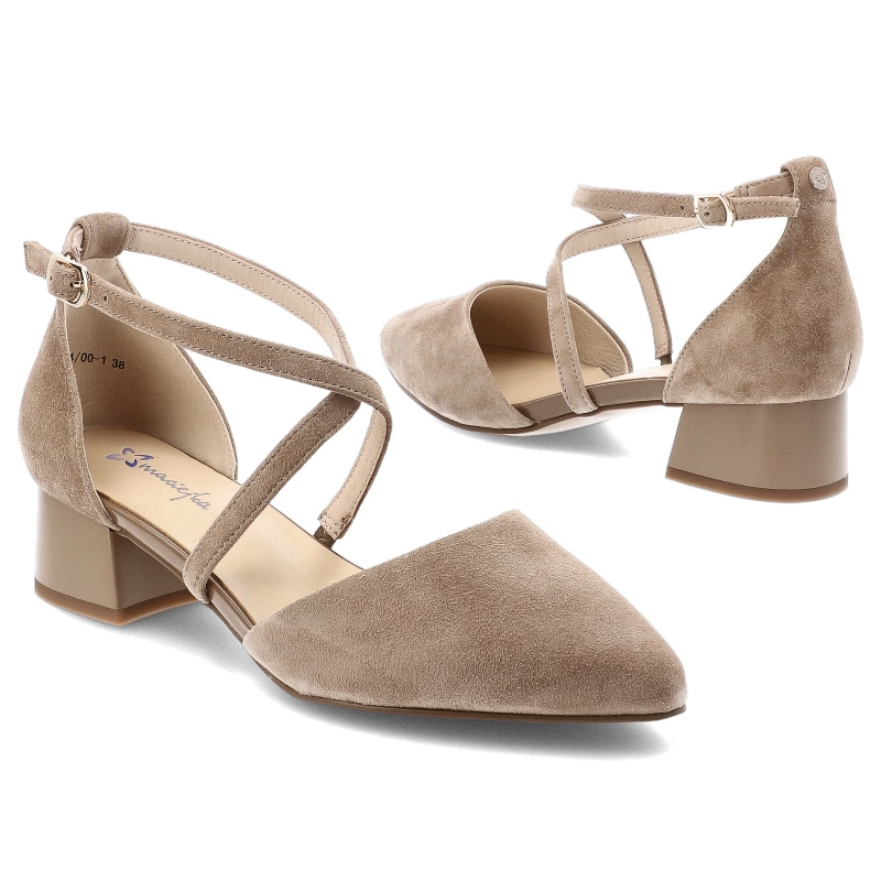 Sandále MACIEJKA - K6807-04/00-1 Beż