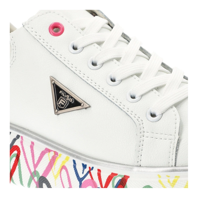 Tenisky Filippo - DP4480/24 WH MLT Biały/Multikolor