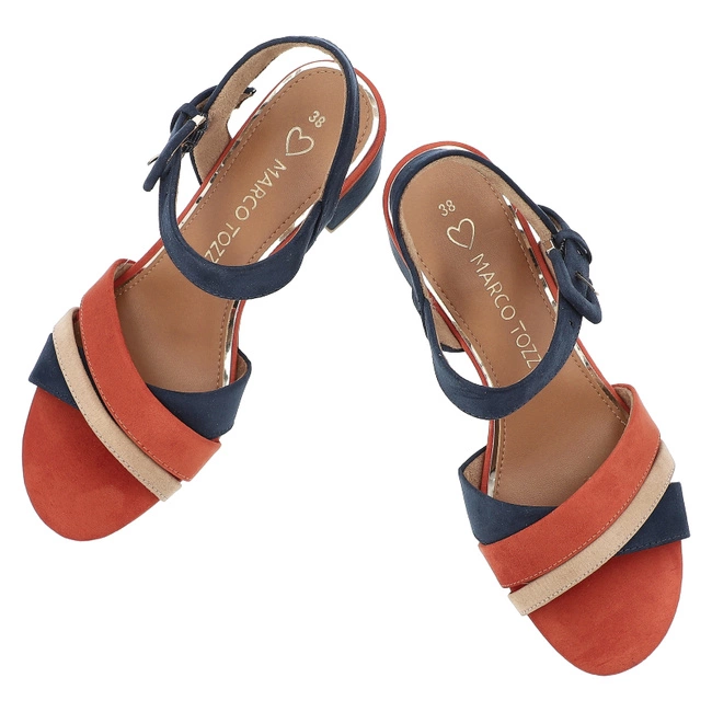 Sandále MARCO TOZZI - 2-28323-42 890 Navy Comb