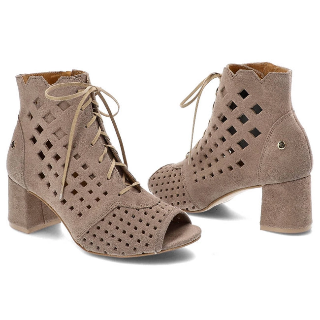 Členkové Topánky Maciejka - 05966-10/00-5 Ciemny Beż