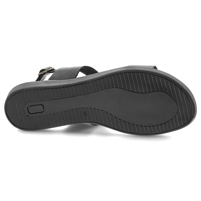 Sandále HEE - 24364 Vaquetilla Negro