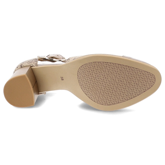 Poltopánky MACIEJKA - 04962-43-00-5 Beżowo-Złoty